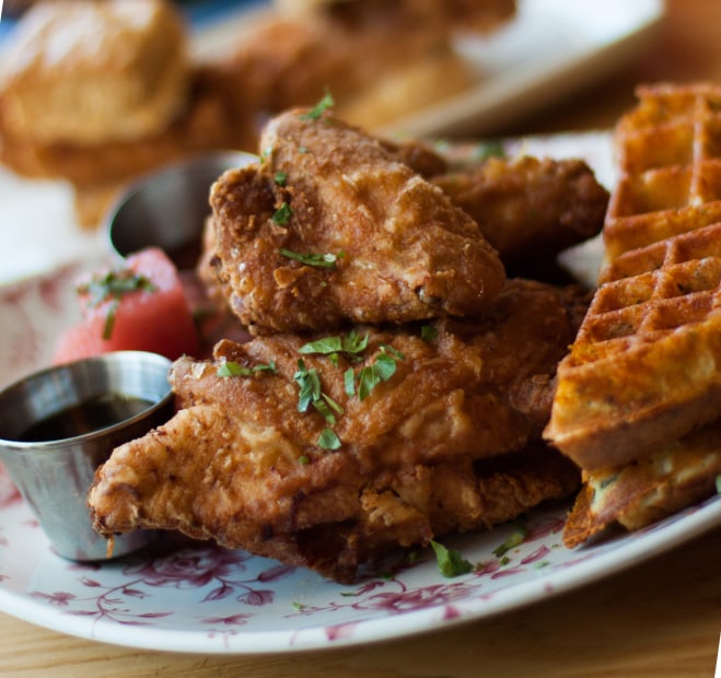 Yardbird Southern Table & Bar Las Vegas Chicken and Waffles, picture