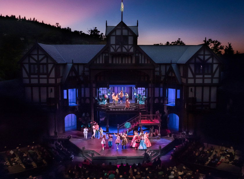 Oregon Shakespeare Festival Allan Elizabethan Stage, picture