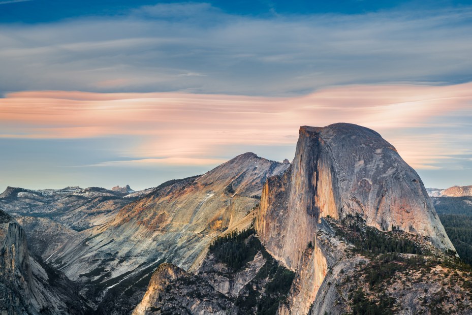 Half Dome at Yosemite National Park in California, picture