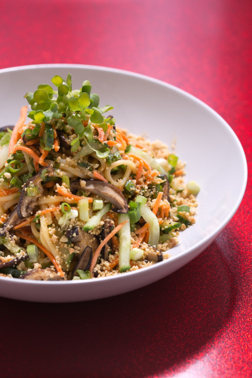 Vegetarian sesame noodles at Fat Choy in Las Vegas, image