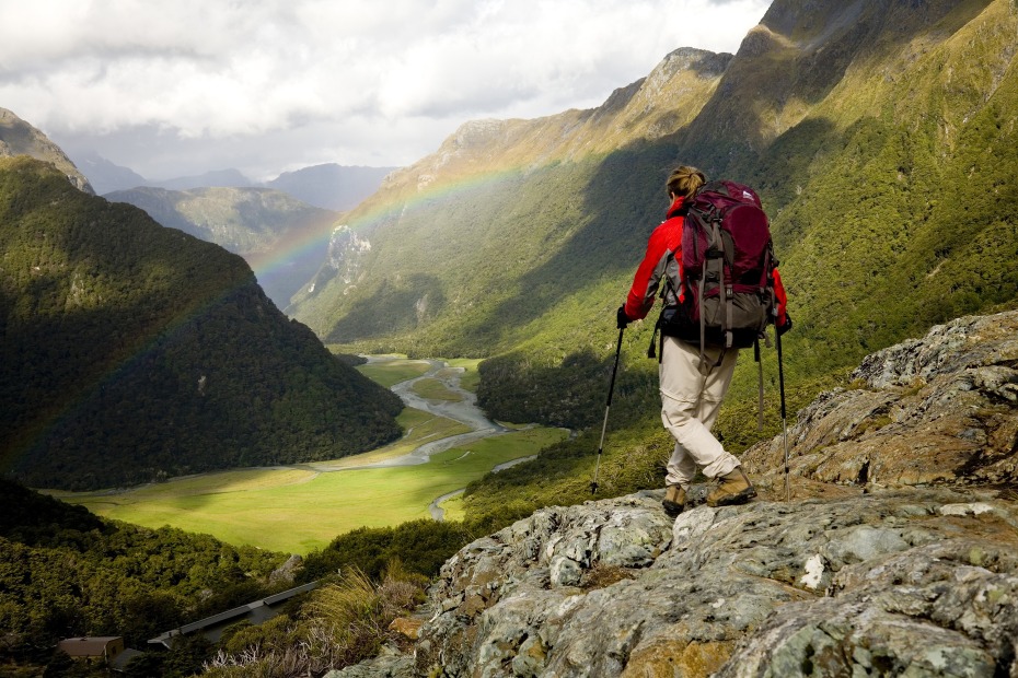 Routeburn Track, Mount Aspiring National Park, New Zealand, picture