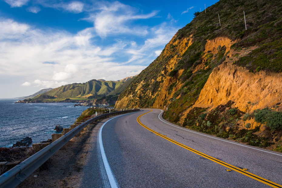 Big Sur Highway 1 open, picture