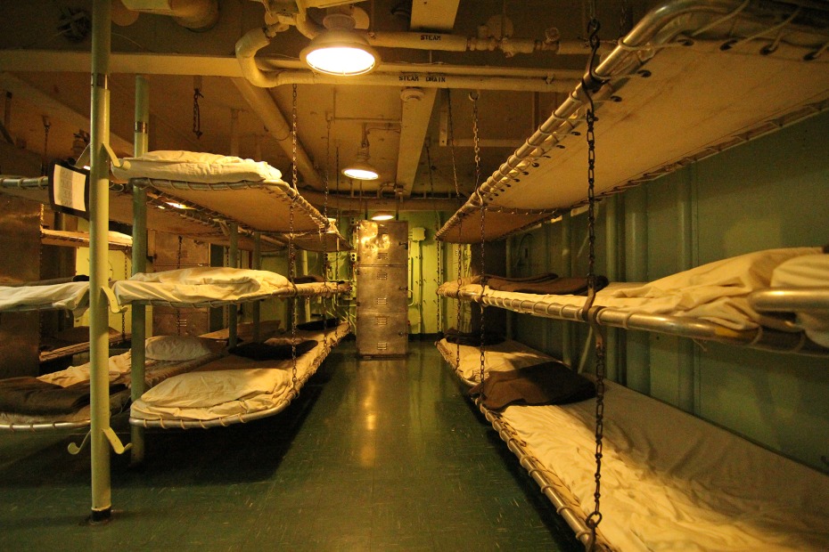 USS Hornet in Alameda, California, picture