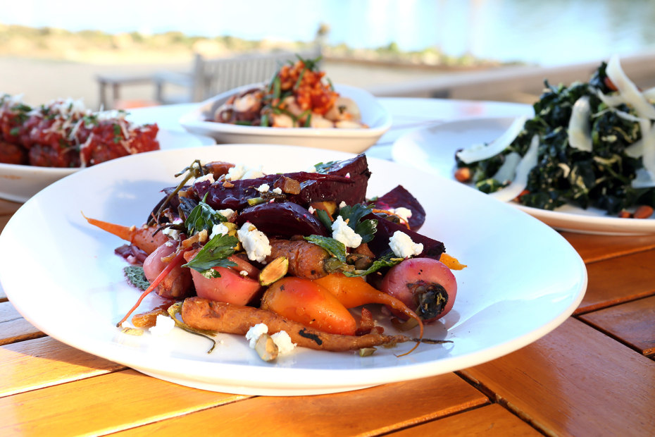 Tiburon's Bar Bocce's roasted vegetable plate, picture