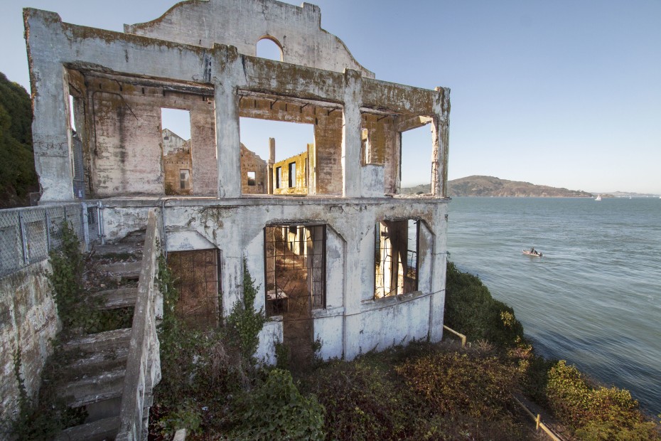 Alcatraz Island Warden's House in San Francisco, picture