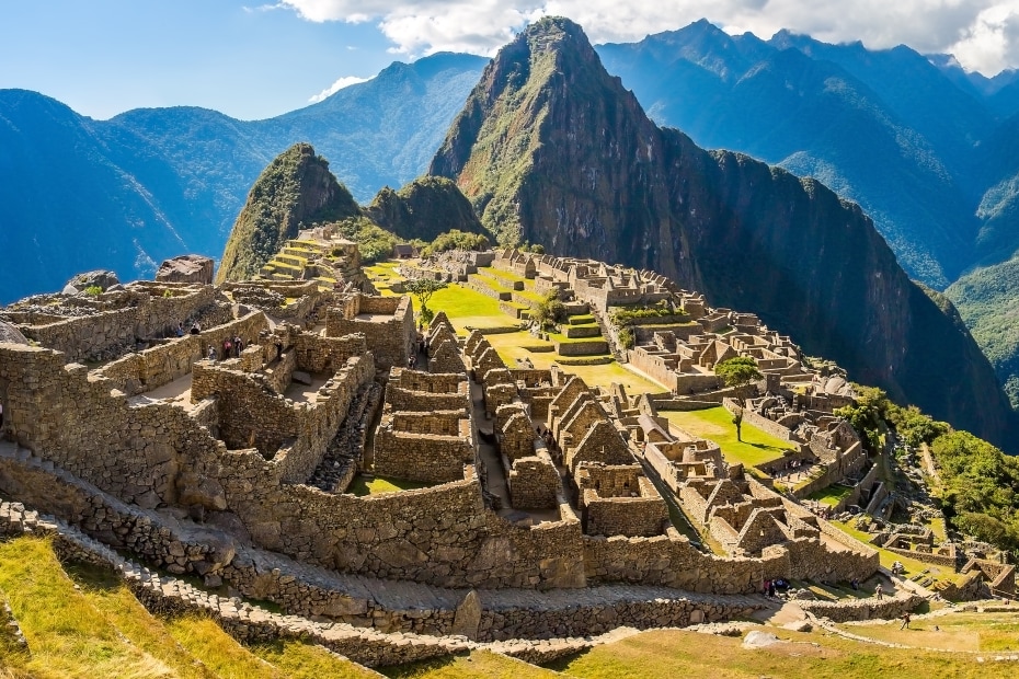 Inca ruins of Machu Picchu, image