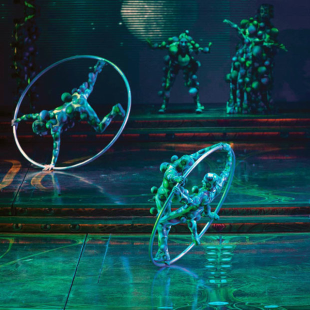 Scene from Cirque du Soleil's Zarkana, Las Vegas, Nev., image