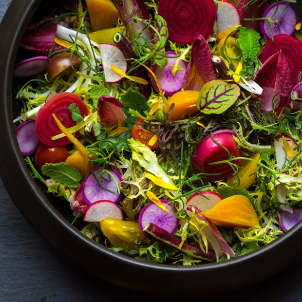 picture Harvest Farmer’s Salad at Harvest by Roy Ellamar at Bellagio in Las Vegas