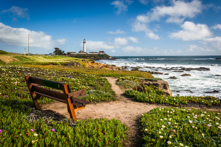 Pigeon Point Lighthouse in Pescadero, California, picture