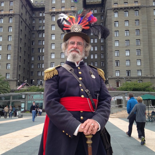 Emperor Norton San Francisco tour guide, picture