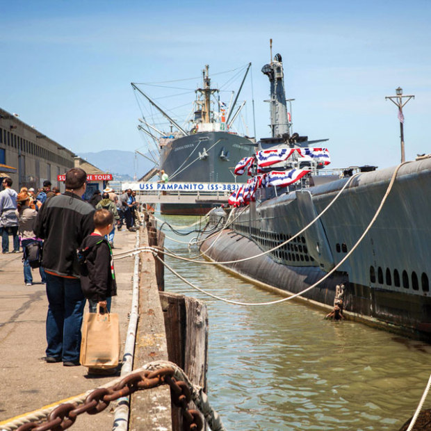 Pampanito submarine, picture