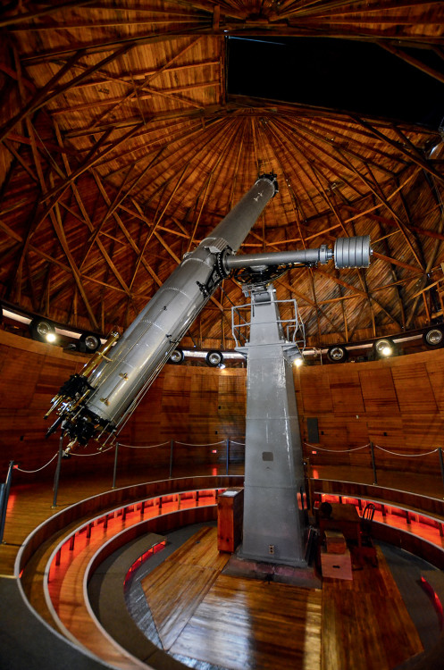 Clark Telescope from inside Lowell Observatory in Flagstaff, Arizona, picture