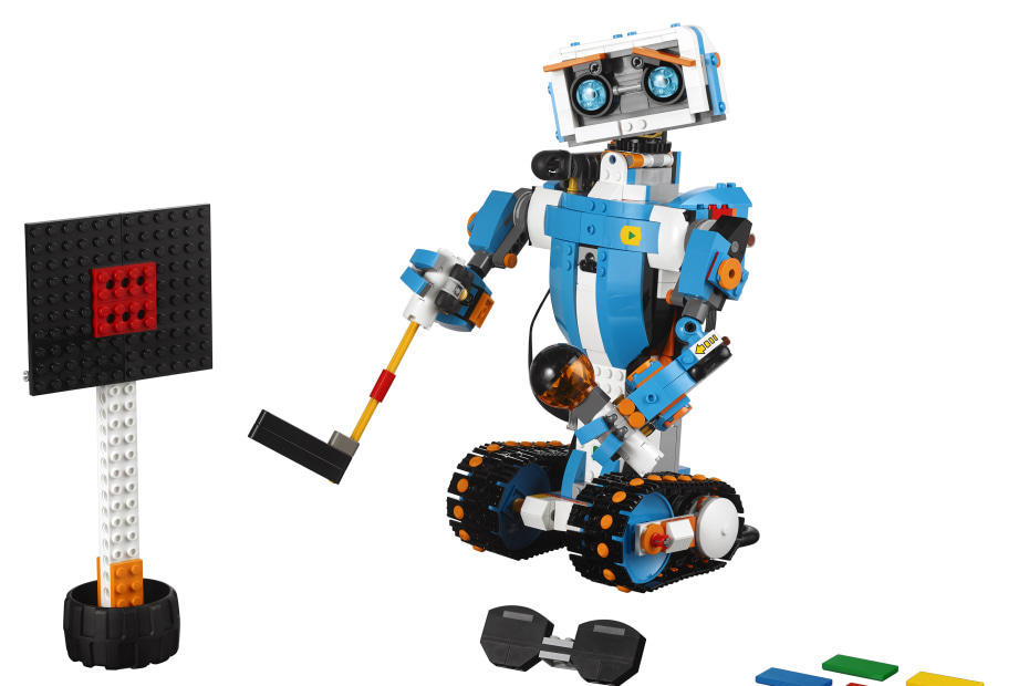 Lego Boost Creative Toolbox assembled robot.