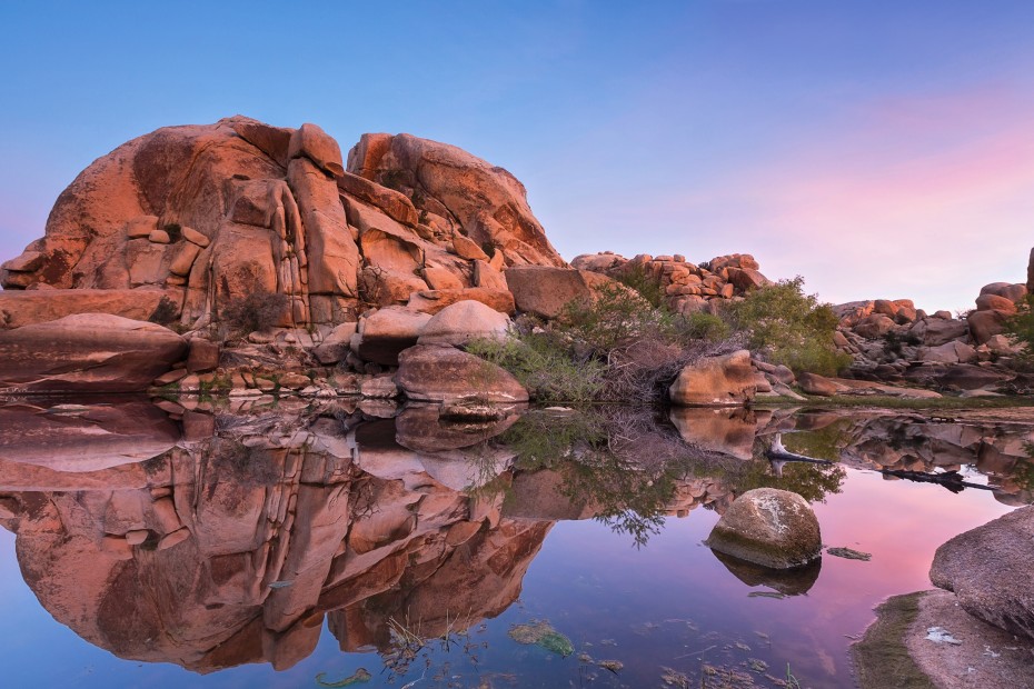 Barker Dam in Joshua Tree National Park.