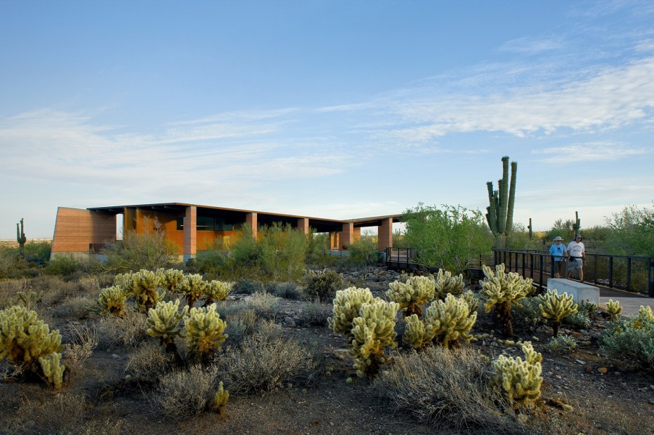 Gateway Trailhead at McDowell Sonoran Preserve in Scottsdale, Arizona