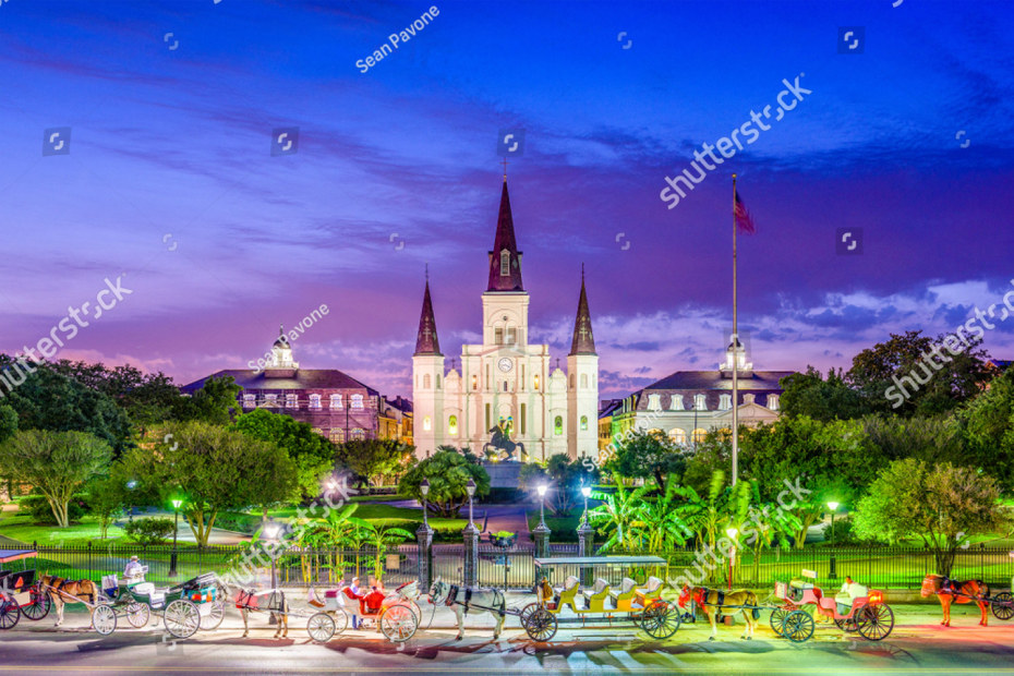 church in jackson square in new orleans