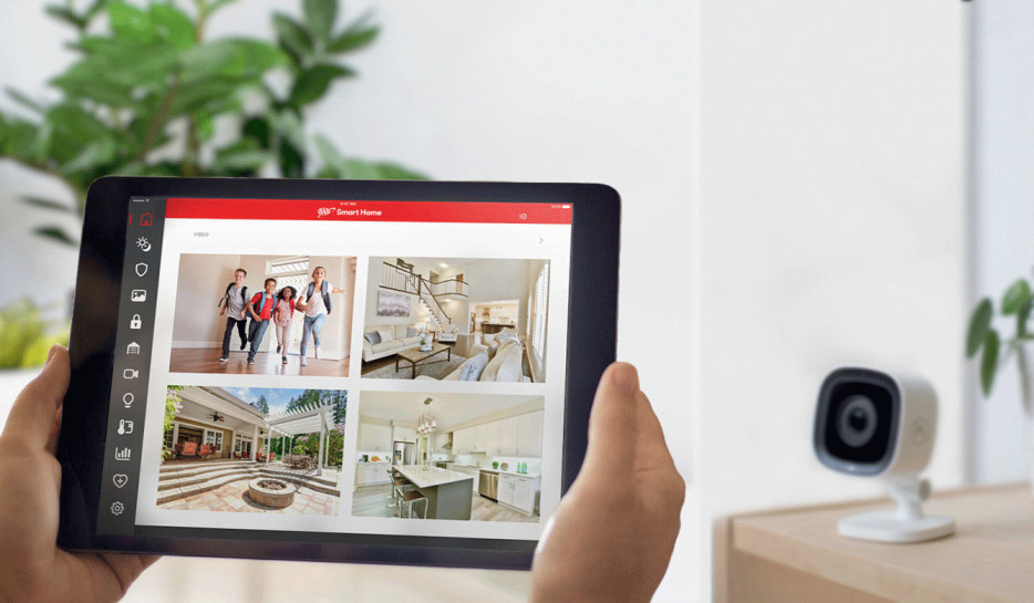 Remote security monitoring by tablet from AAA Smart Home