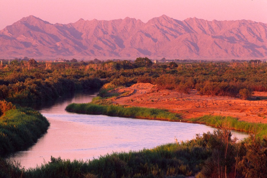 Colorado River in Yuma Arizona.