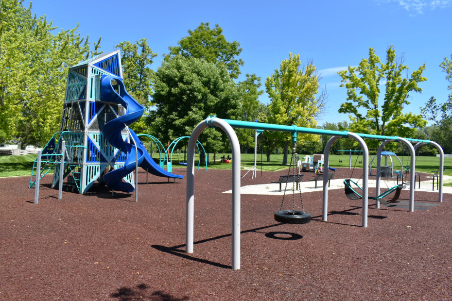 Boise's Cassie Park on a sunny day.