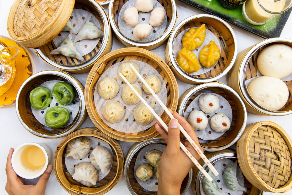 Dumplings at Yank Sing in San Francisco.