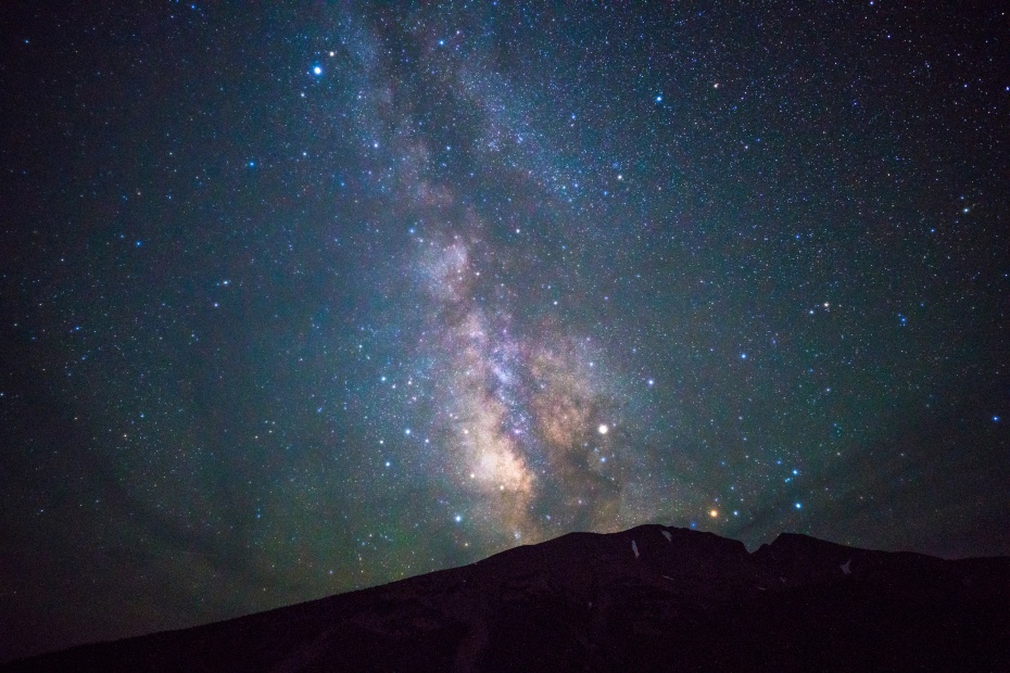 The Milky Way over Great Basin National Park.