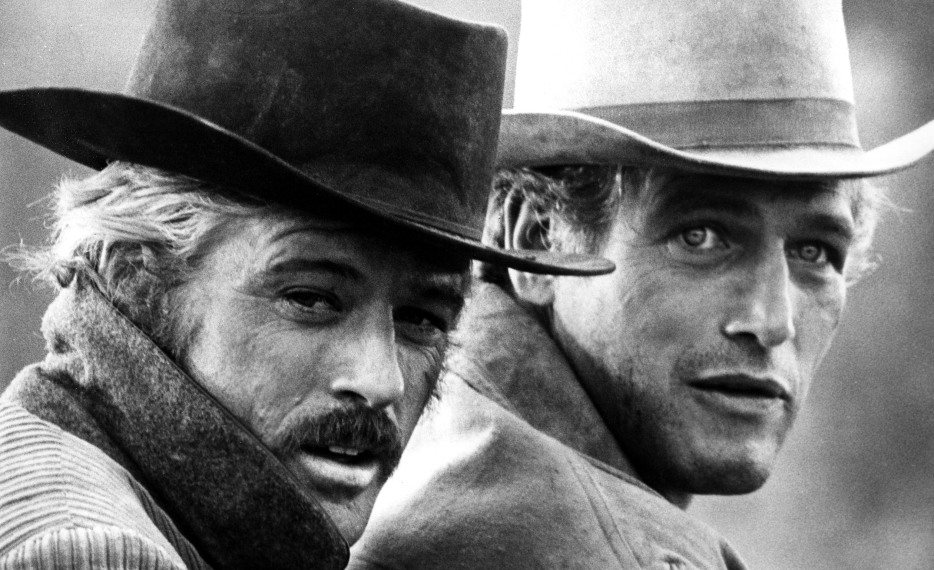 Robert Redford and Paul Newman in Butch Cassidy and the Sundance Kid.