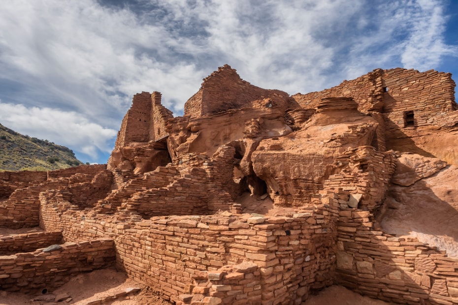 Ancestral Puebloan site in Wupatki National Monument.