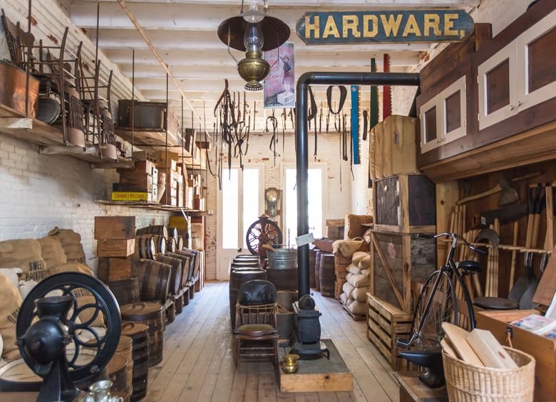 Litsch General Store at Shasta State Historic Park, picture