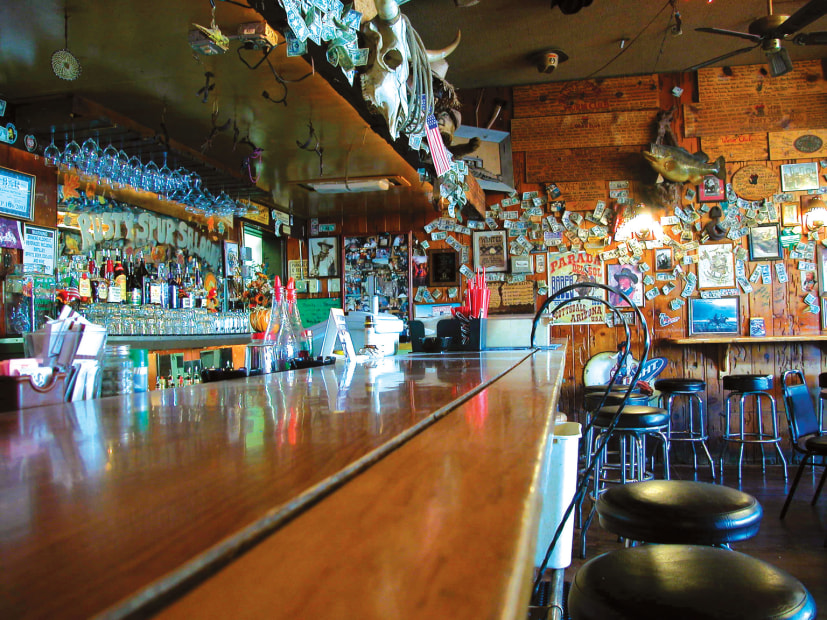 the interior of the Rusty Spur Saloon in Scottsdale, Arizona, picture