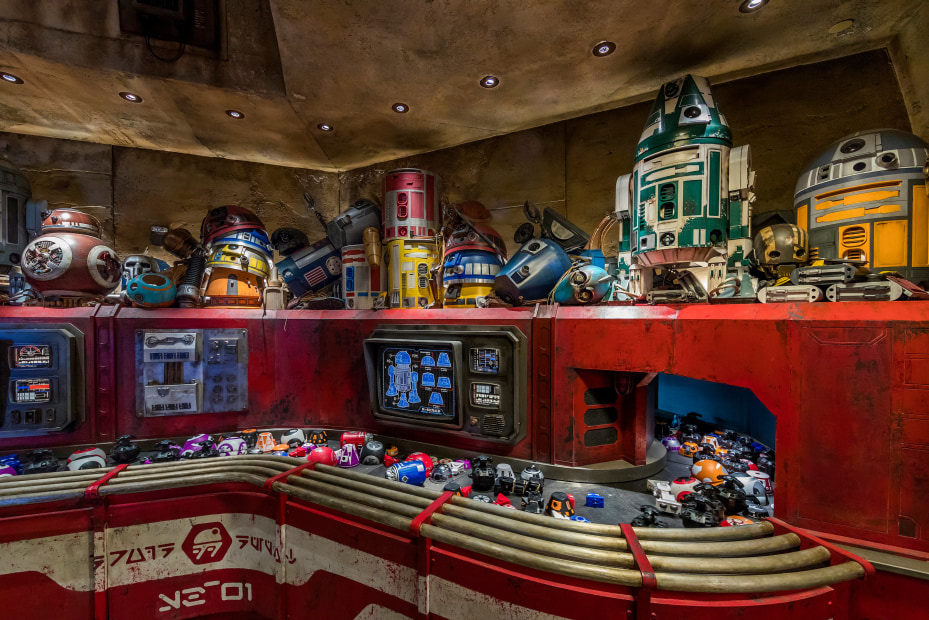 the options are practically endless when you design your own droid in Star Wars: Galaxy's Edge