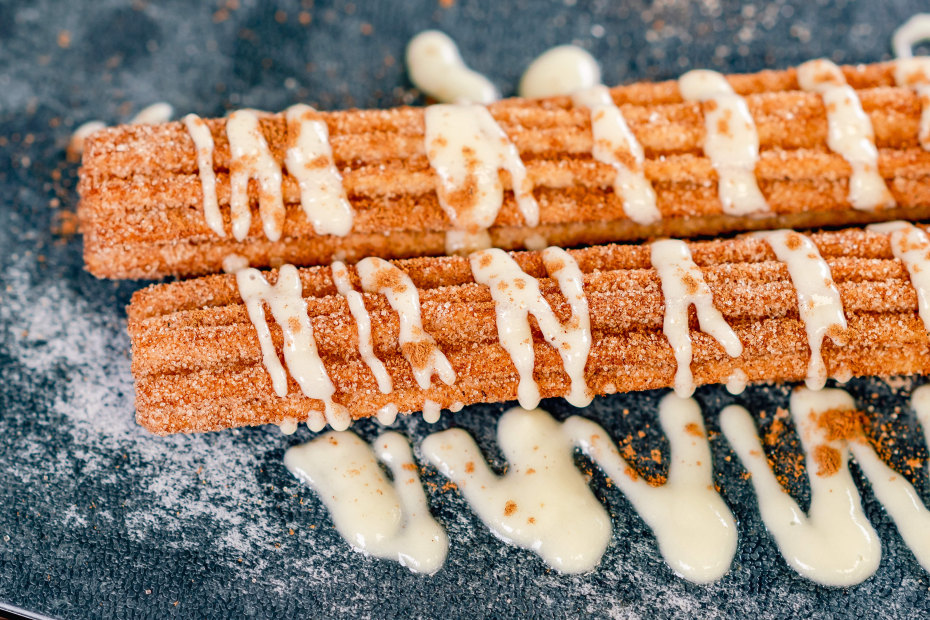 Pumpkin churros from Disneyland Resort.