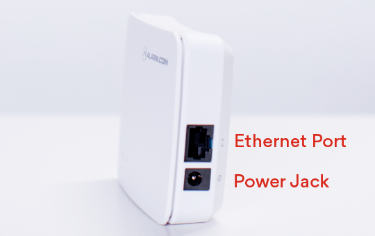 Smart Gateway ethernet and power slots
