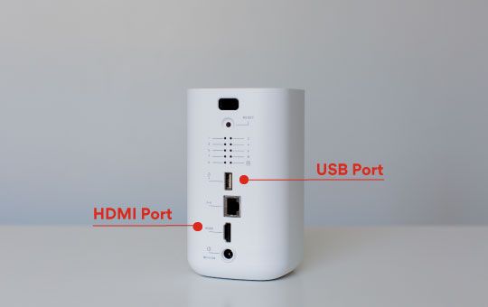 Stream Video Recorder connection ports