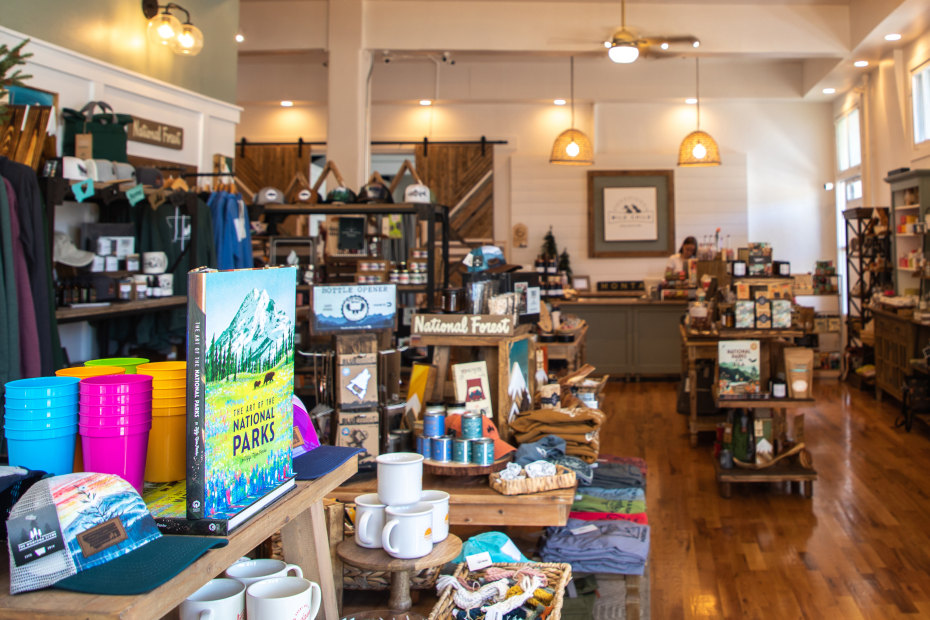 Inside the Wild Child Collective store in Helena, Montana.
