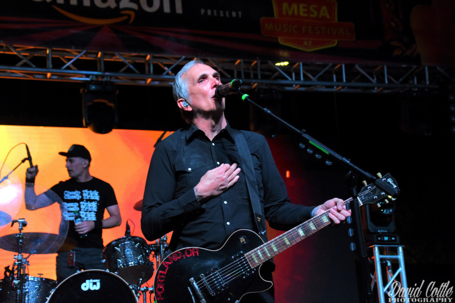 Everclear playing at the Mesa Music Festival.