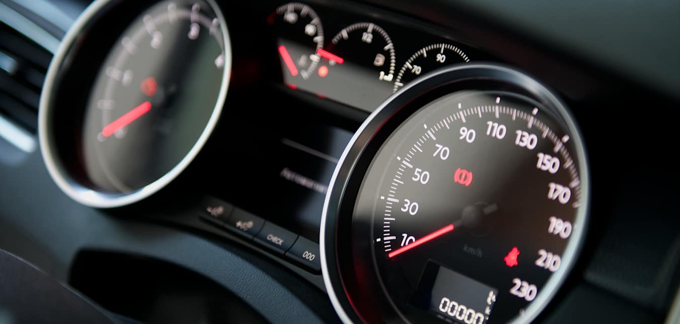 interior of a car dashboard