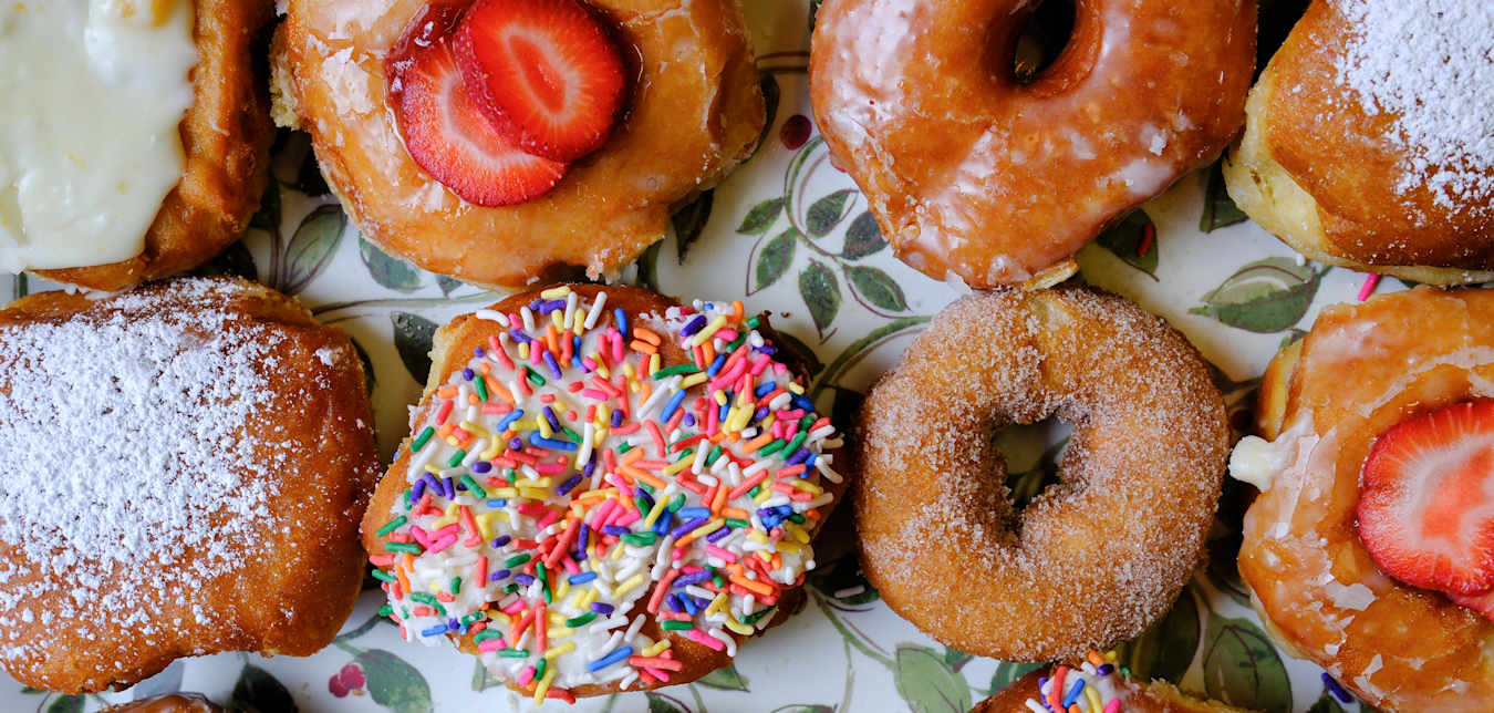 Donuts from Granny’s Gourmet Donuts in Bozeman, Montana.