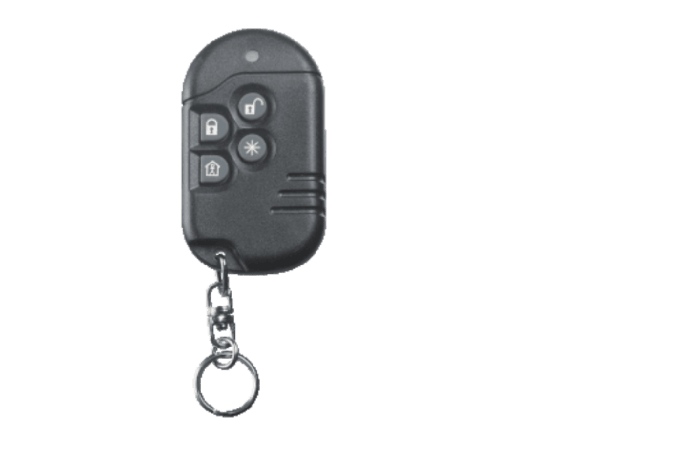 Security key fob on a table