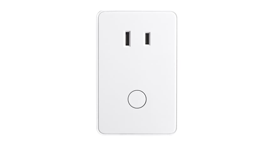Smart Dimmable plug on a wall