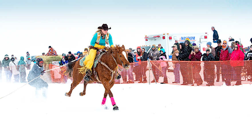 Big Hole Valley WinterFest in Wisdom, Montana