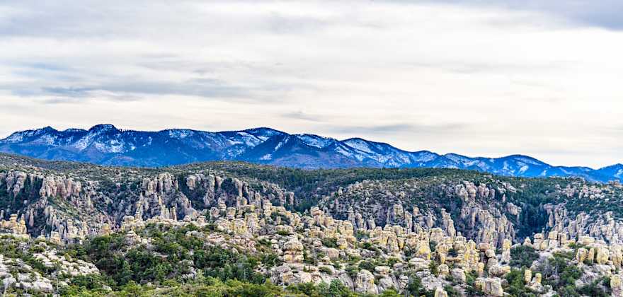 Arizona's Chiricahua National Monument in Winter