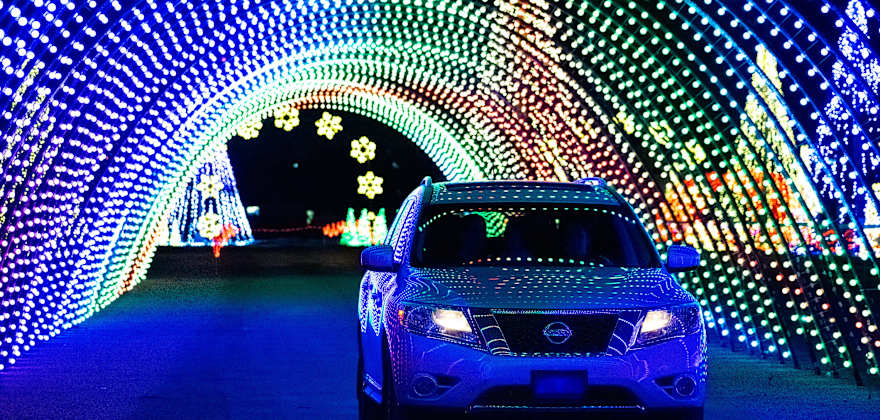 Best Drive-Through Holiday Lights in Arizona, Utah, and Nevada