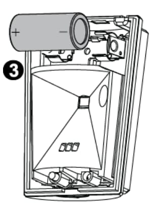 Close entry sensor cover
