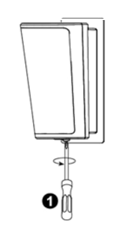 Remove entry sensor battery