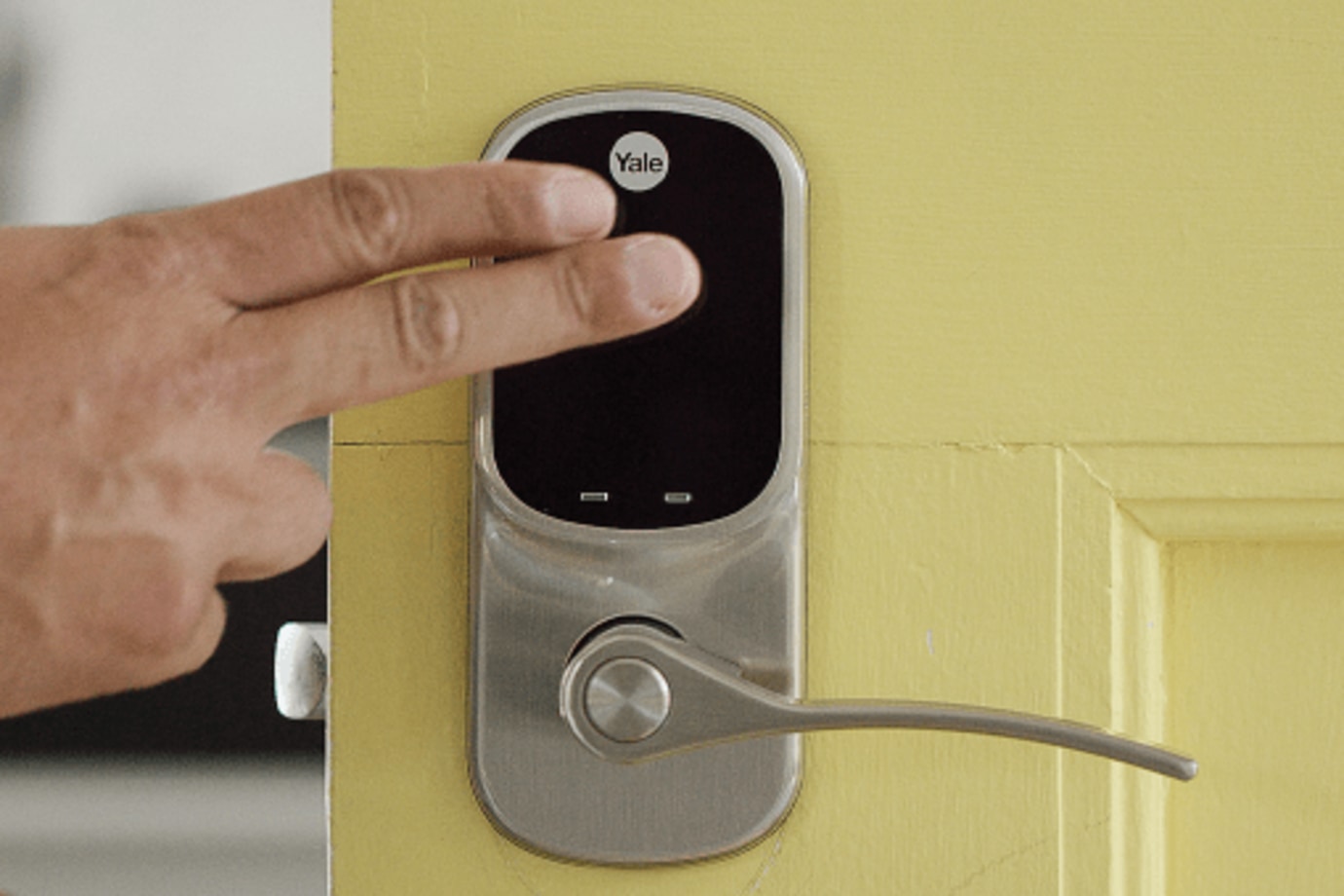Smart Door Lock With Lever