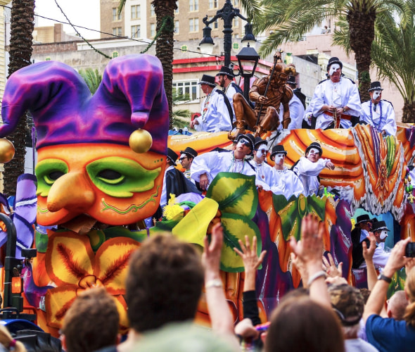 Mardi Gras Events in the West