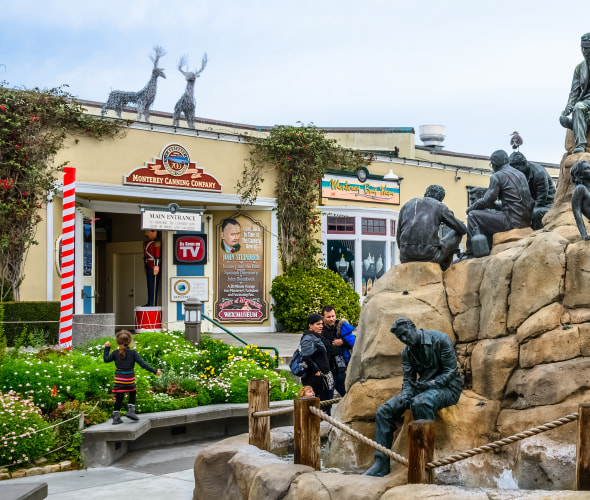 John Steinbeck's Cannery Row Monument