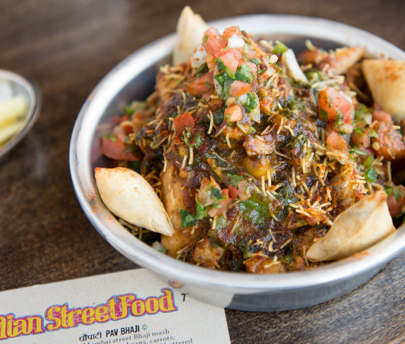California's Spin on Indian Food