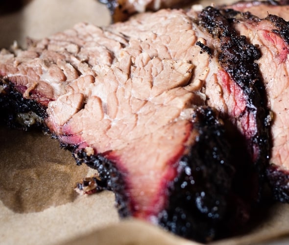 picture of sliced barbecue brisket