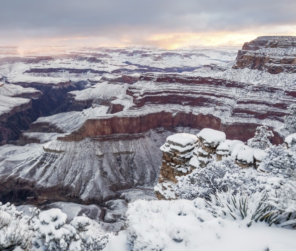 Visiting the Grand Canyon in Winter